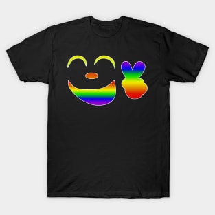 Rainbow Happy Face T-Shirt